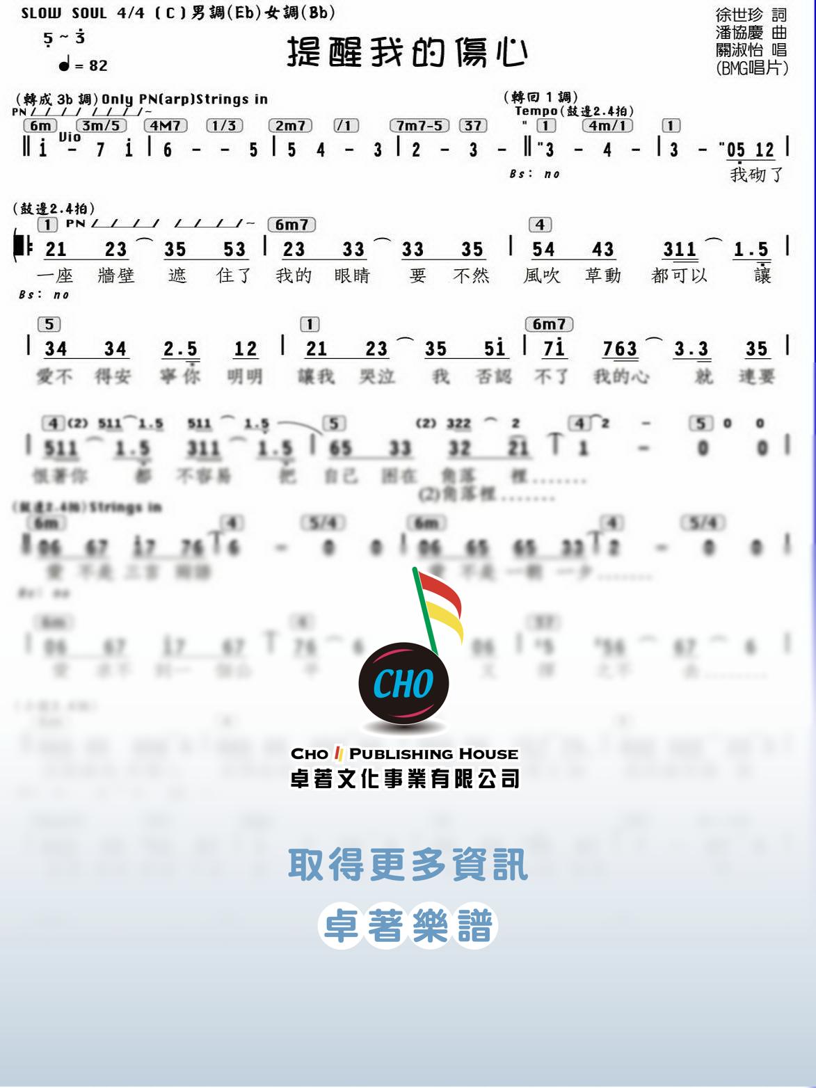 提醒我的傷心